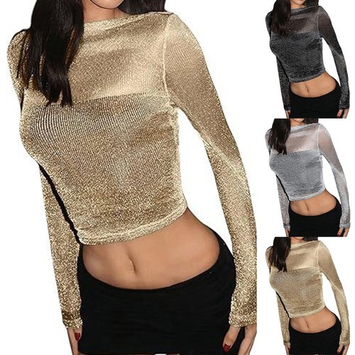 Shirt donna maglia lucida - donna,