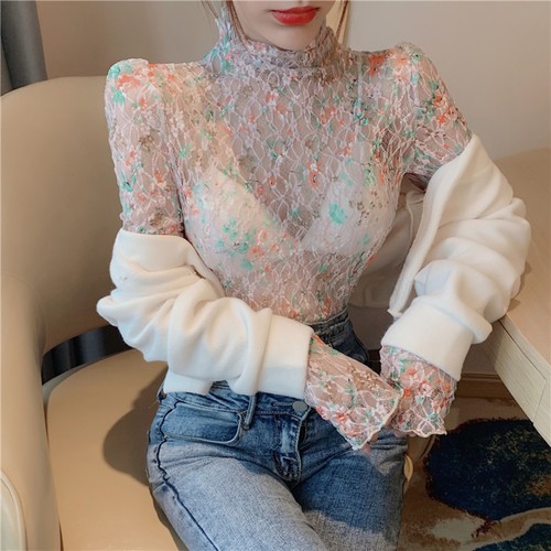 Maglietta top camicia blusa - blusa, in