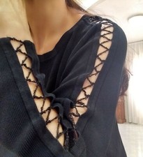 Maglia donna nera taglia L