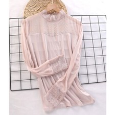 Maglietta Sottile In Pizzo Per