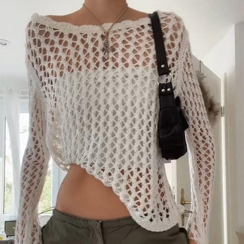 Top donna trasparente - , t-shirt