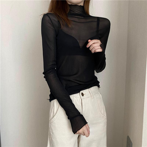 Magliette trasparenti pizzo - magliette,
