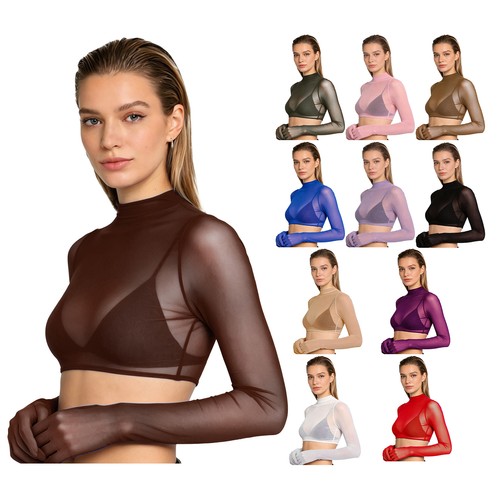 Top donna trasparente - , t-shirt
